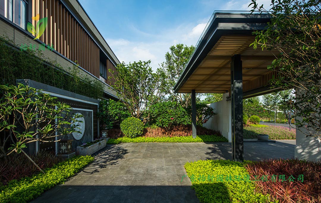 佛山保利諾丁山示范區(qū)綠化景觀設(shè)計案例實景圖