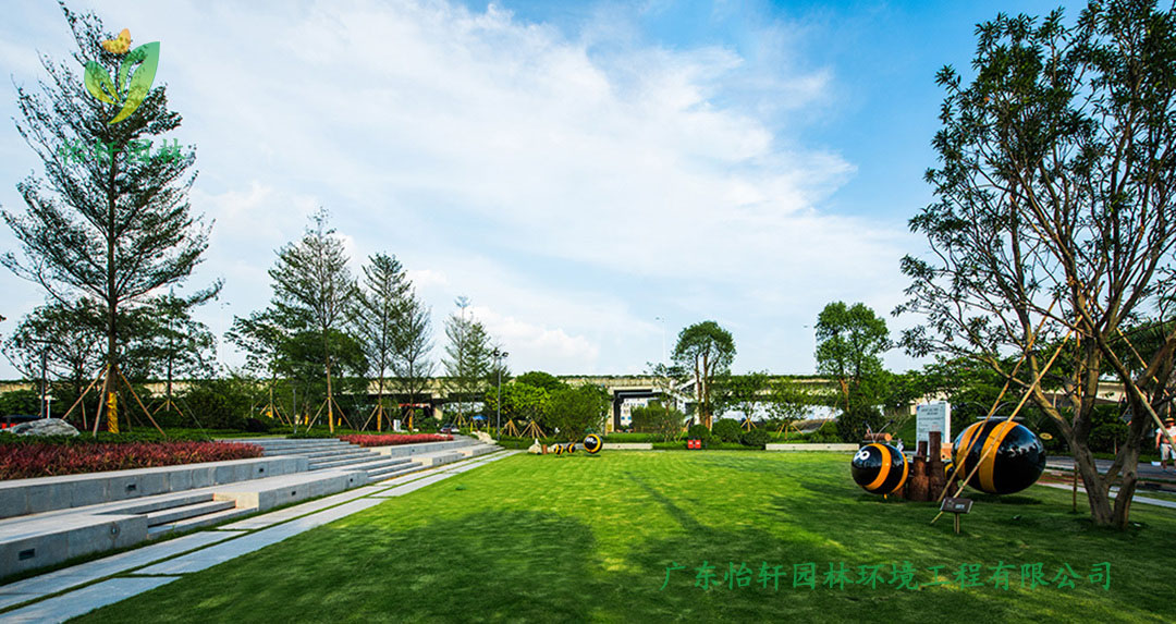 佛山保利諾丁山示范區(qū)綠化景觀設(shè)計案例實景圖